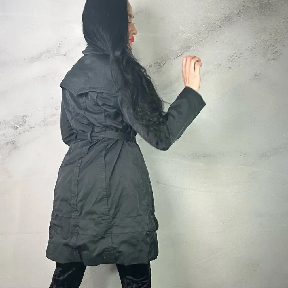 DKNY Long lined warm winter coat jacket - Picture 3 of 6